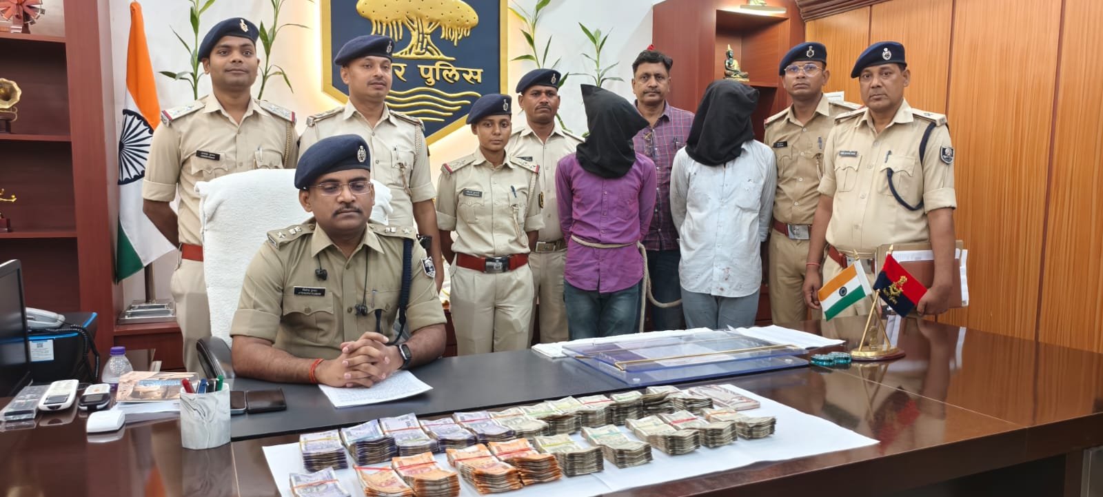 48 घंटे के अंदर कटिहार पुलिस ने किया लुट कांड का खुलासा