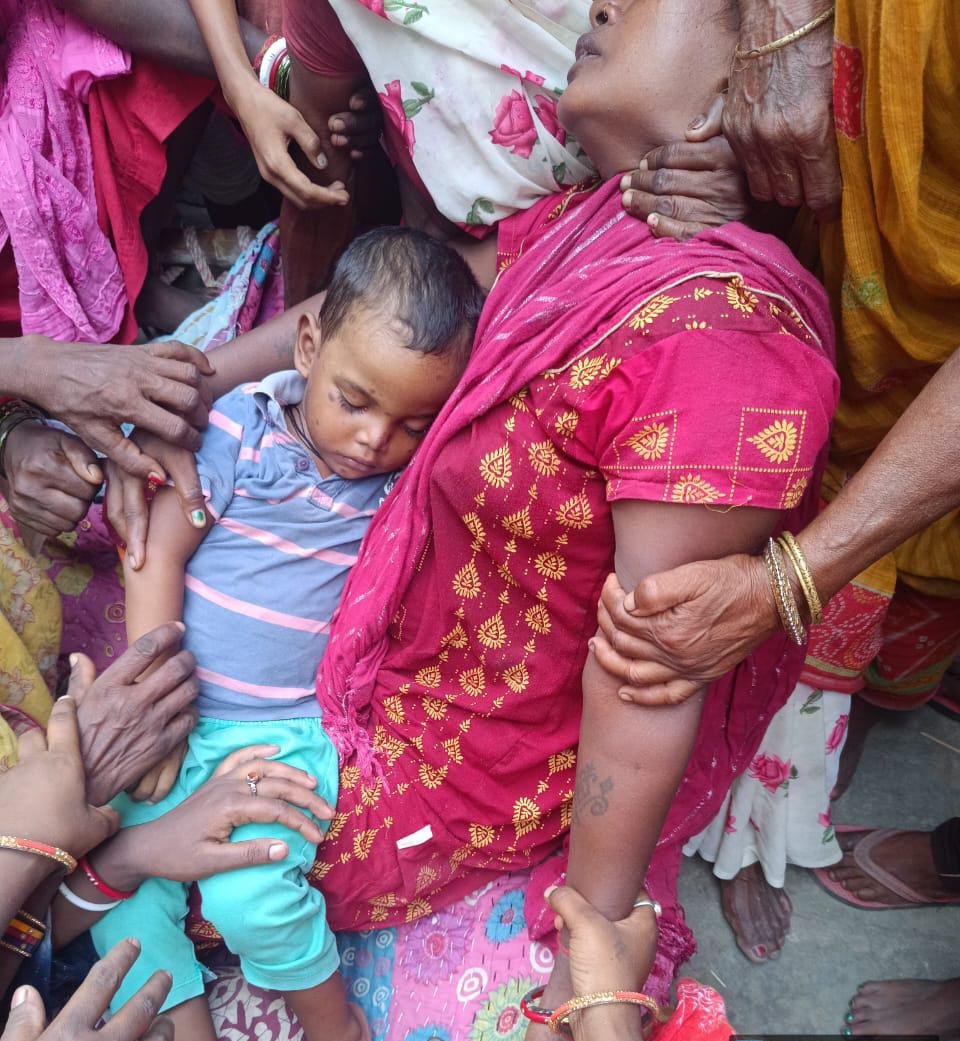 फतेहनगर पंचायत में बाढ़ के पानी में डूबने से 5 वर्षीय अंकित कुमार मिर्धा की दुखद मृत्यु