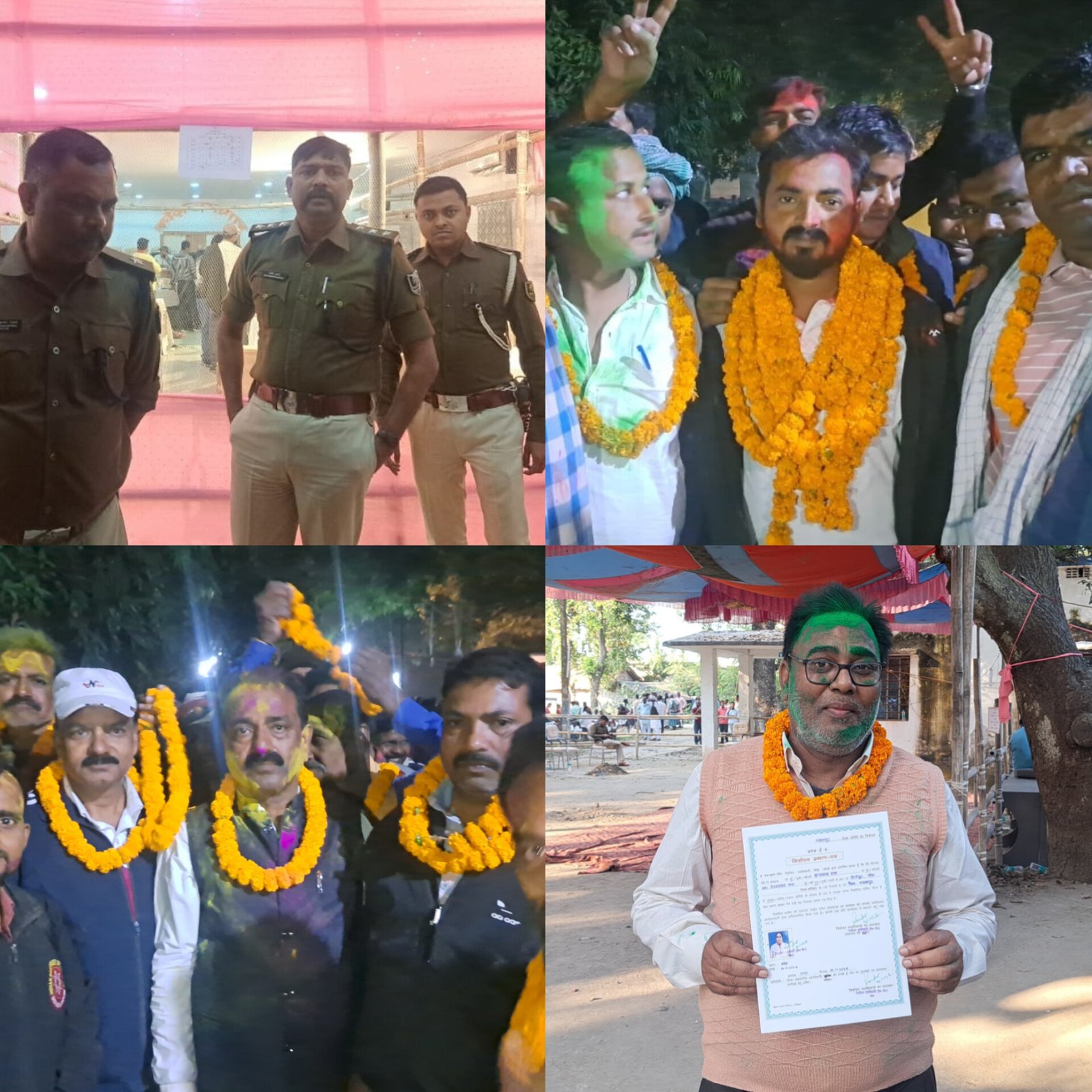 कोढ़ा में शांतिपूर्ण तरीके से सम्पन्न हुआ मतगणना