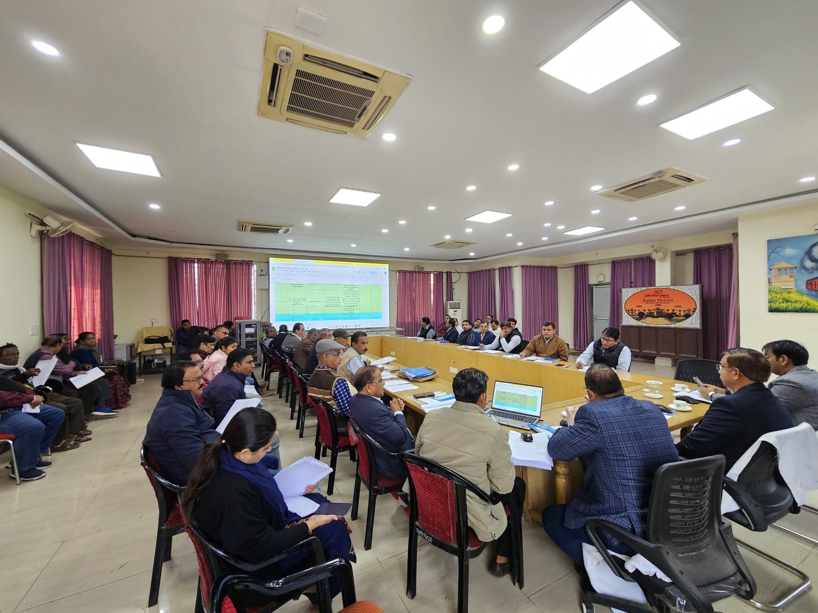 कटिहार मंडल में पेंशन अदालत का सफल आयोजन