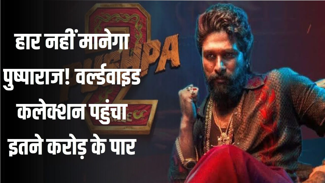 हार नहीं मानेगा पुष्पाराज! वर्ल्डवाइड कलेक्शन पहुंचा इतने करोड़ के पार
