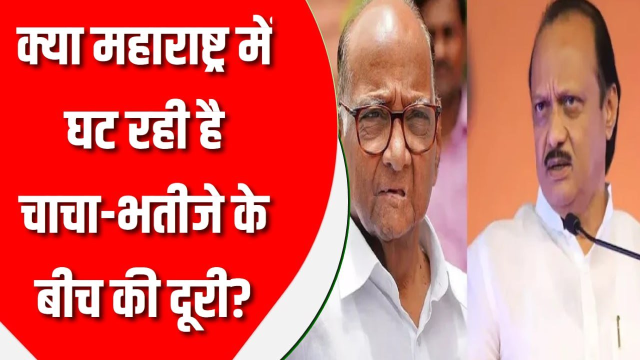 एक मंच पर बराबर बैठे, खाना भी खाया… क्या महाराष्ट्र में घट रही है चाचा-भतीजे के बीच की दूरी?