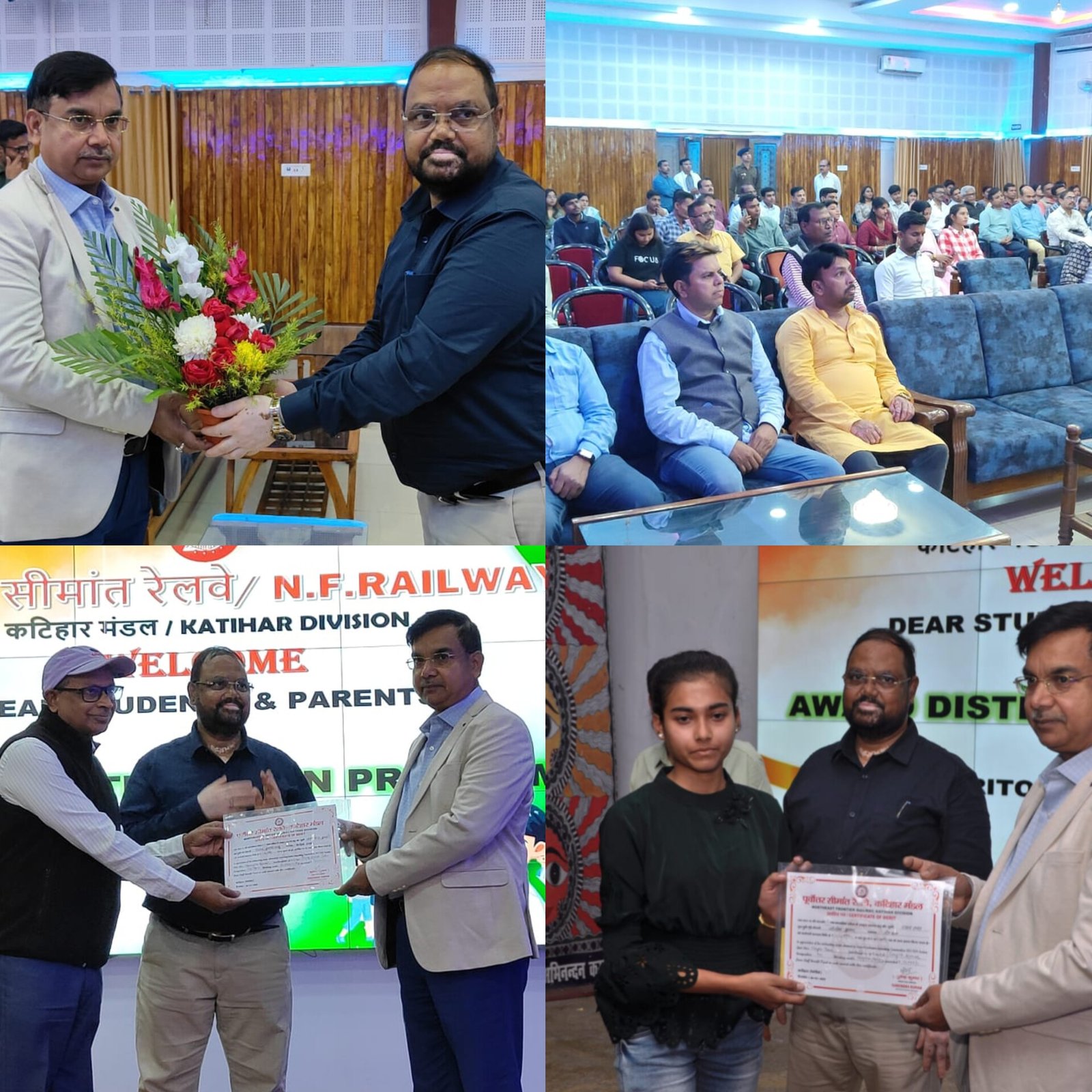 46 मेघावी छात्रों को 10000/- रुपये का नकद पुरस्कार एवं प्रमाणपत्र वितरित