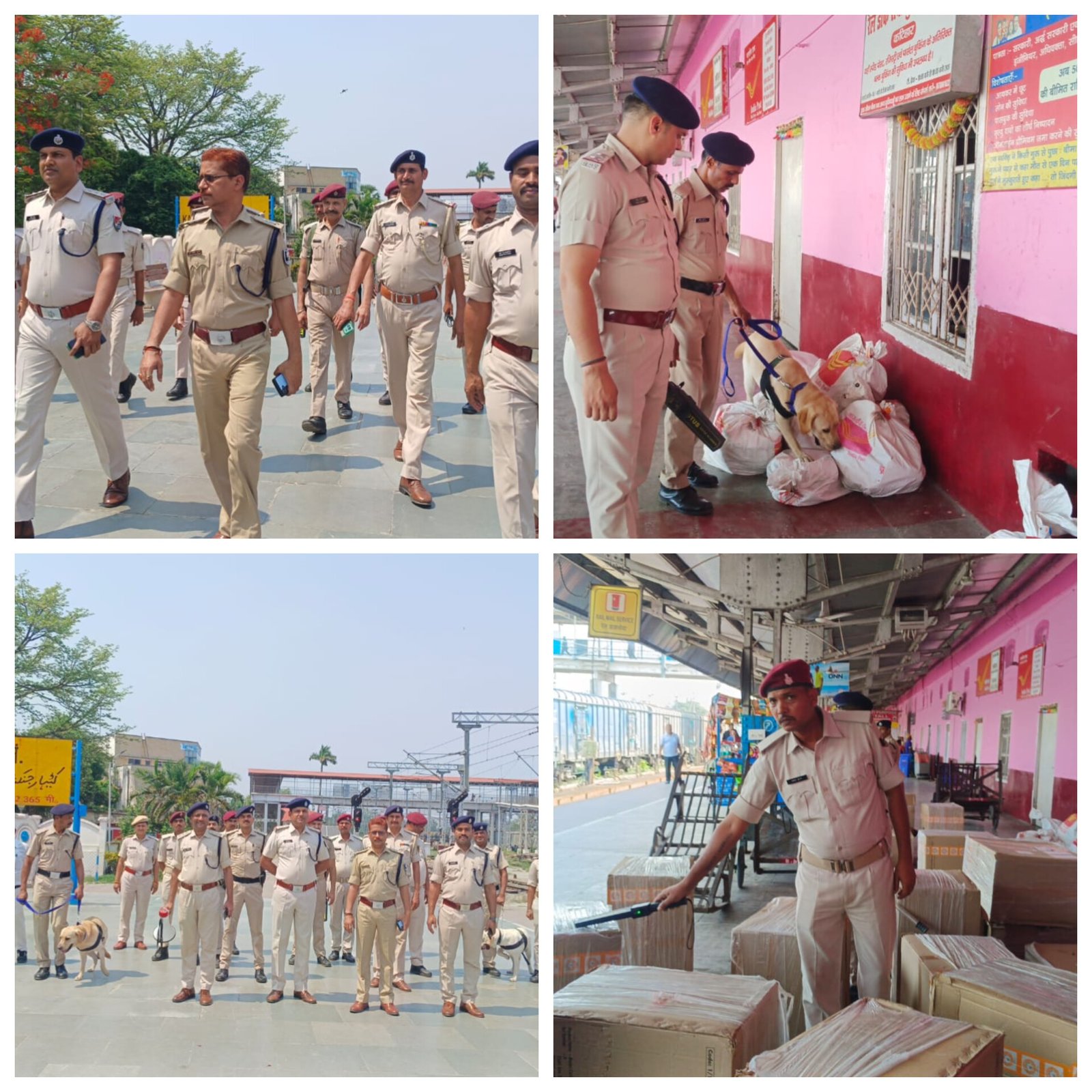 रेल एसपी हरि शंकर कुमार के निर्देश पर कटिहार में कड़ी सुरक्षा जांच शुरू