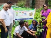 हसनगंज में एक पेंड़ मां के नाम के तहत लगाया गया पौधा