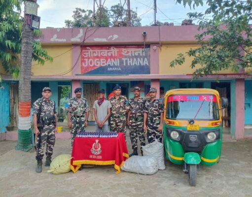 एसएसबी ने कोडीनयुक्त कफ सिरप के साथ एक को किया गिरफ्तार