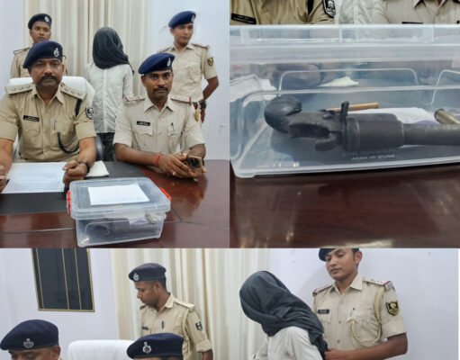 कटिहार में मोस्ट वांटेड अपराधी गिरफ्तार! 15,000 का इनामी पवन यादव के पास से देसी कट्टा भी बरामद