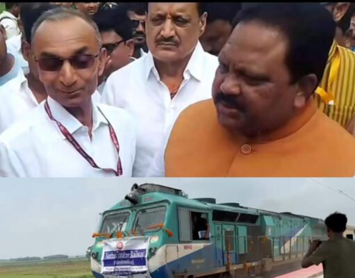 अररिया-गलगलिया रेल परियोजना के ट्रायल रन में सफलता, क्षेत्रवासियों में खुशी की लहर