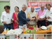 राष्ट्रीय डॉक्टर्स डे एवं चार्टर्ड अकाउंटेंट डे पर रेड क्रॉस सोसाइटी का सम्मान समारोह
