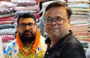 राज्य खाद्य आयोग अध्यक्ष प्रहलाद सरकार का किया गया स्वागत, फूलों का बुके भेंट कर जताया सम्मान