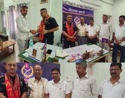 डीएसपी अनमोल खड़का से परिचयात्मक मुलाकात महत्वपूर्ण मुद्दे पर चर्चा