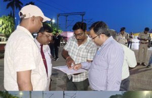 बारिश में जलमग्न हुआ कटिहार रेल परिसर, ट्रैक पर चढ़ा पानी, यात्री बेहाल