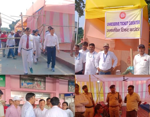 कटिहार रेल मंडल में पूजा पर्व को लेकर विशेष तैयारियां — डीआरएम ने किया निरीक्षण, दिए आवश्यक निर्देश
