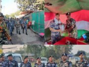 भारत नेपाल सीमा पर एसएसबी व नेपाल एपीएफ के अधिकारी की संयुक्त बैठक