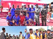 03 दिवसीय अंतर वाहिनी वॉलीबॉल प्रतियोगिता का एसएसबी पंचम वाहिनीमें सफलतापूर्वक हुआ समापन