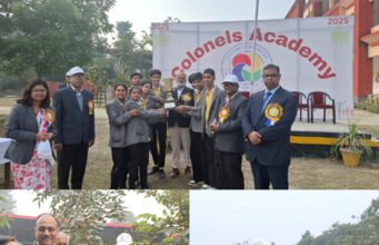 कर्नल एकेडमी में वार्षिक खेल दिवस का भव्य समापन, टैगोर हाउस बना 2025 का विजेता