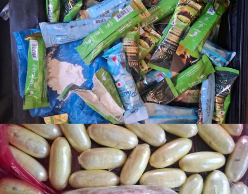 कॉफी के पैकेट मे साढ़े चार किलो कोकीन दो भारतीय सहित तीन गिरफ्तार