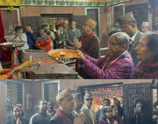 नेपाल के पूर्व राजा ज्ञानेंद्र शाह का विराटनगर दौरा,शनि मंदिर और काली मंदिर में की पूजा अर्चना