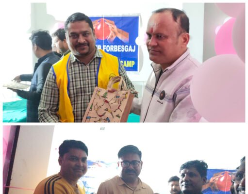 एसएसबी व प्रशांत क्रिकेट क्लब द्वारा रक्तदान शिविर का किया गया आयोजन.