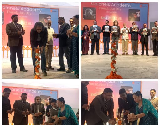 कर्नल एकेडेमी के प्रथम स्थापना दिवस पर सिने जगत के दिग्गज इम्तियाज़ अली जी का स्वागत