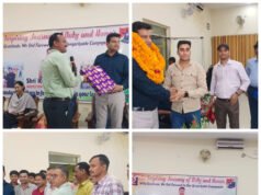 कटिहार में RPF इंस्पेक्टर राकेश कुमार को भावुक विदाई, नम आंखों से दी गई विदाई