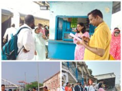 डीसीएम संगीता मीणा का कटिहार स्टेशन पर औचक निरीक्षण,यात्री सुविधाओं को लेकर दिए अहम निर्देश