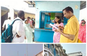 डीसीएम संगीता मीणा का कटिहार स्टेशन पर औचक निरीक्षण,यात्री सुविधाओं को लेकर दिए अहम निर्देश