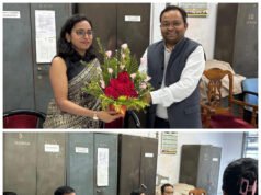 कटिहार रेल मंडल में भावपूर्ण माहौल के बीच मंडल वाणिज्य प्रबंधक संगीता मीणा को दी गई गरिमामयी विदाई