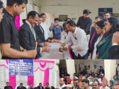 राष्ट्रीय मेगा लोक अदालत में ट्राफिक चालान सहित कुल 2700 से अधिक मामलों का हुआ निपटारा