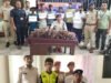 कटिहार रेल क्षेत्र में अपराधियों पर कसा शिकंजा, चोरी के आरोपी, शराब तस्कर और मोबाइल चोर गिरफ्तार