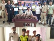 कटिहार रेल क्षेत्र में अपराधियों पर कसा शिकंजा, चोरी के आरोपी, शराब तस्कर और मोबाइल चोर गिरफ्तार