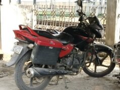 रेलवे वीआईपी गेट के पास से हीरो ग्लैमर बाइक चोरी, रेल थाना में शिकायत दर्ज